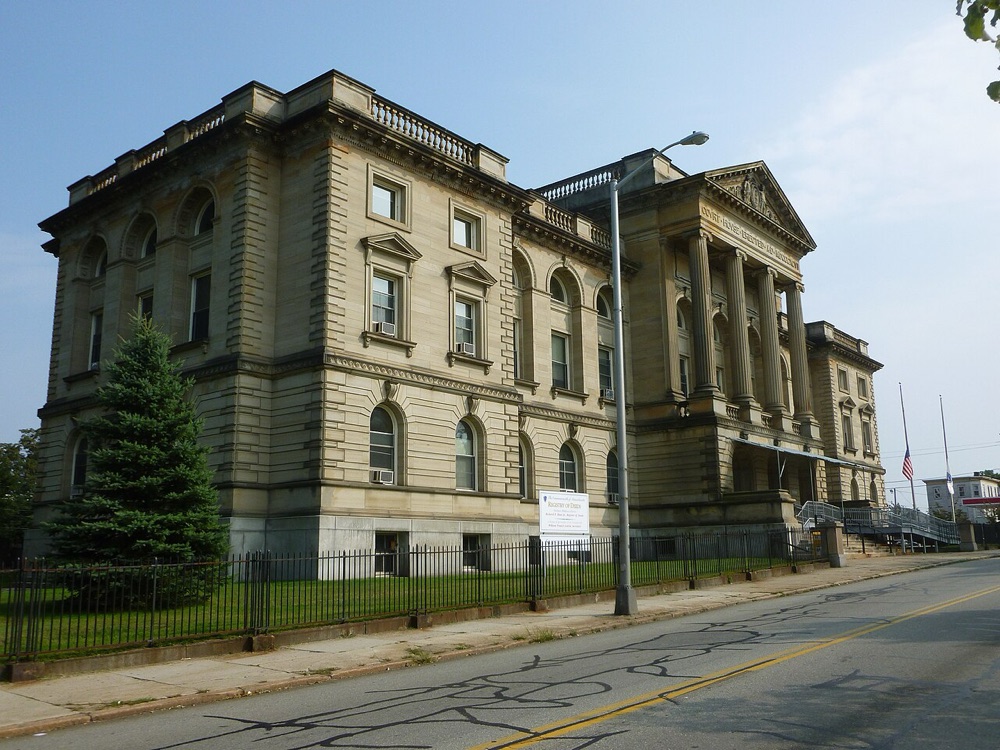 Middlesex Superior Court building in Lowell, Massachusetts